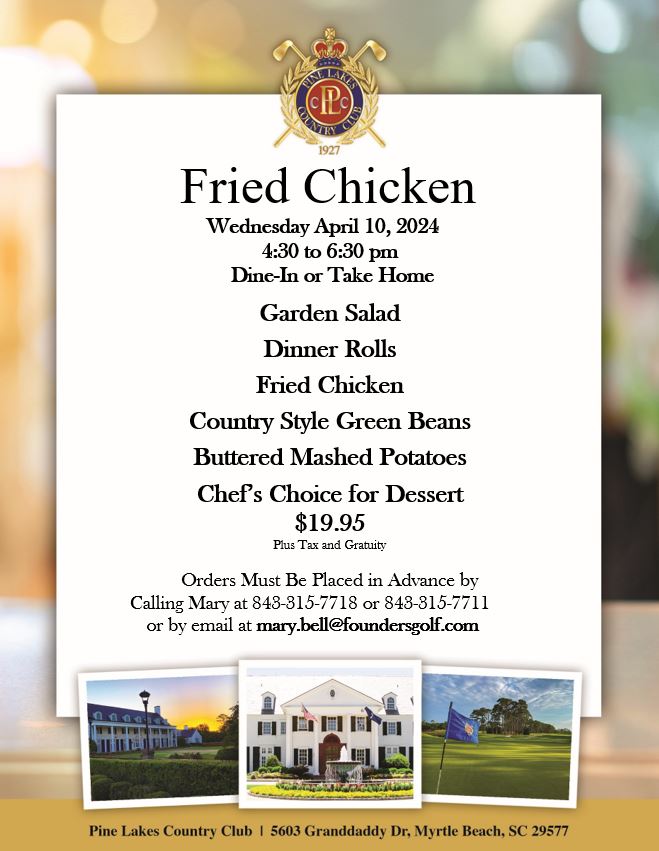 Image: Pine Lakes Fried Chicken 
