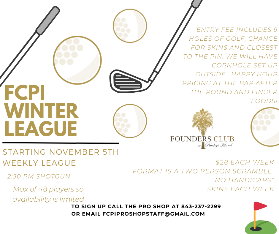 Image: Founders Club Winter Golf League